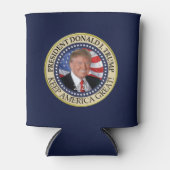ドナルド・トランプ2020年保アメリカ総統素晴らし領 缶クーラー (正面)