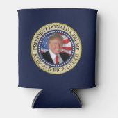 ドナルド・トランプ2020年保アメリカ総統素晴らし領 缶クーラー (正面)