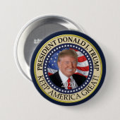 ドナルド・トランプ2020年保アメリカ総統素晴らし領 缶バッジ (正面&裏面)