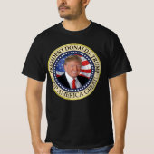 ドナルド・トランプ2020年保アメリカ総統素晴らし領 Tシャツ (正面)