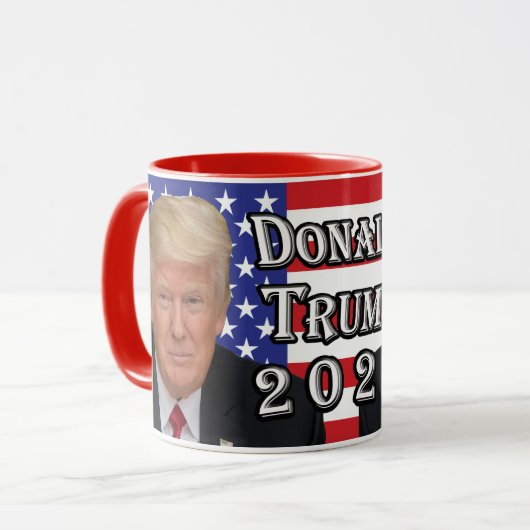 ドナルド・トランプ2020年 マグカップ (正面左)