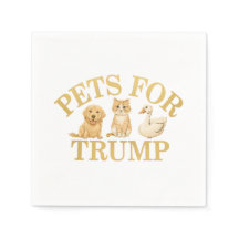 ドナルド・トランプ2024のためのトランプ・ショーのサポートのためのペット