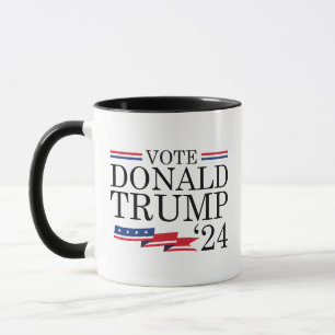 ドナルド・トランプ2024の投票 マグカップ