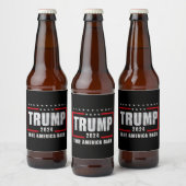 ドナルド・トランプ2024アメリカの選挙を取り戻す ビールラベル (ボトル)