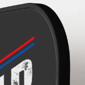 ドナルド・トランプ2024アメリカの選挙を取り戻す ピックルボールラケット (左詳細)