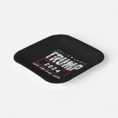 ドナルド・トランプ2024アメリカの選挙を取り戻す ペーパープレート (傾斜あり)