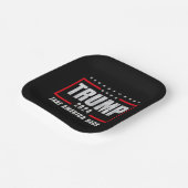 ドナルド・トランプ2024アメリカの選挙を取り戻す ペーパープレート (傾斜あり)