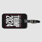 ドナルド・トランプ2024アメリカの選挙を取り戻す ラゲッジタグ (正面横)