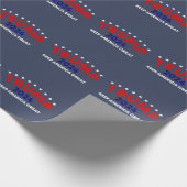 ドナルド・トランプ2024アメリカの選挙を取り戻す ラッピングペーパー (角)