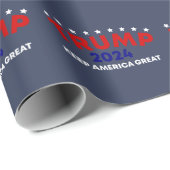 ドナルド・トランプ2024アメリカの選挙を取り戻す ラッピングペーパー (ロールコーナー)