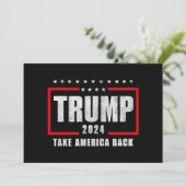 ドナルド・トランプ2024アメリカの選挙を取り戻す 招待状 (スタンド正面)
