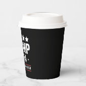 ドナルド・トランプ2024アメリカの選挙を取り戻す 紙コップ (左)