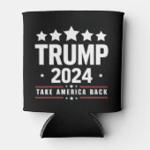 ドナルド・トランプ2024アメリカの選挙を取り戻す 缶クーラー (正面)