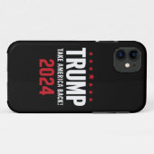 ドナルド・トランプ2024アメリカの選挙を取り戻す Case-Mate iPhoneケース (裏面(横))