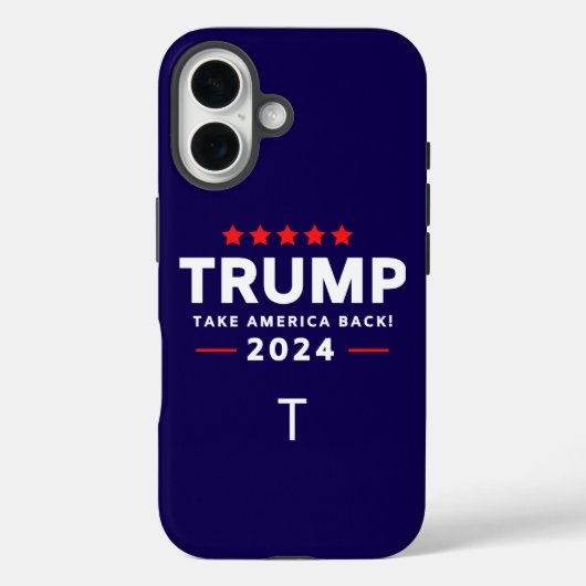 ドナルド・トランプ2024アメリカの選挙を取り戻す Case-Mate iPhoneケース (裏面)