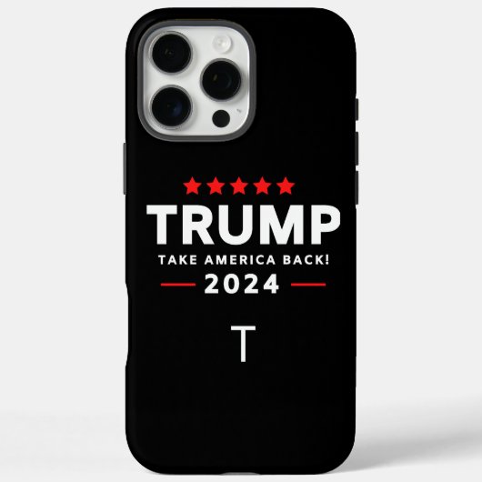 ドナルド・トランプ2024アメリカの選挙を取り戻す Case-Mate iPhoneケース (裏面)
