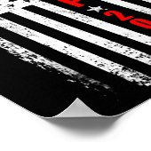 ドナルド・トランプ2024アメリカをアメリカ国旗に戻す ポスター (角)