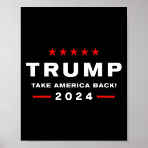 ドナルド・トランプ2024アメリカを取り戻す選挙 – The ポスター