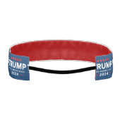 ドナルド・トランプ2024アメリカを取り戻す アスレチックヘッドバンド (裏面)