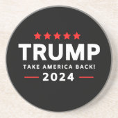 ドナルド・トランプ2024アメリカを取り戻す コースター (正面)