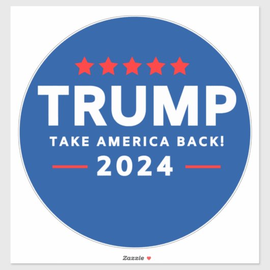 ドナルド・トランプ2024アメリカを取り戻す シール (シート)