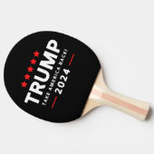 ドナルド・トランプ2024アメリカを取り戻す 卓球ラケット (横)