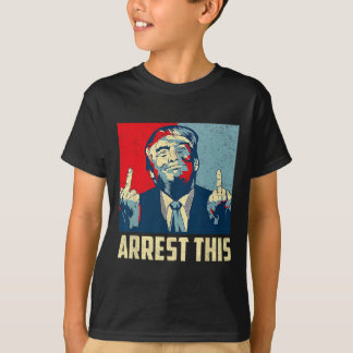 ドナルド・トランプ2024サポーター逮捕このヴィンテージ Tシャツ