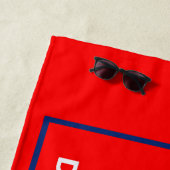 ドナルド・トランプ2024トランプ・ウォン ビーチタオル (インサイチュ)