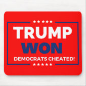 ドナルド・トランプ2024トランプ・ウォン マウスパッド (正面)