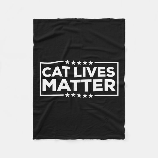 ドナルド・トランプ2024ネコがアメリカを取り戻すレトロビン フリースブランケット (正面)