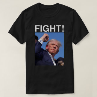 ドナルド・トランプ2024ラリー生き延びでの戦い Tシャツ