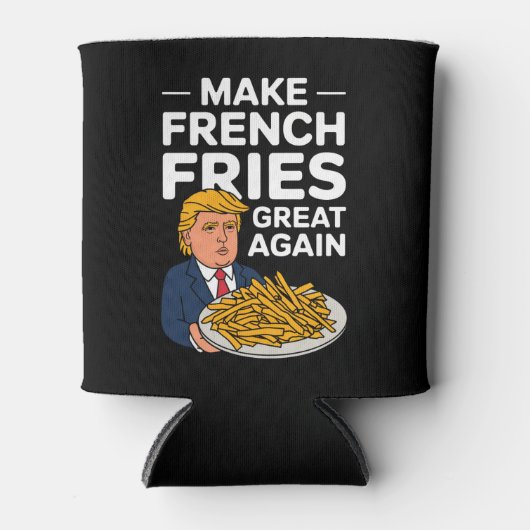 ドナルド・トランプ2024再フランスの生揚げ素晴らしる 缶クーラー (正面)