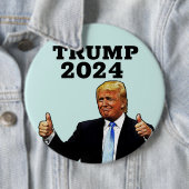 ドナルド・トランプ2024大きなボタン 缶バッジ (インサイチュ)