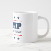 ドナルド・トランプ2024年保選選アメリカ素晴らしビッグ ジャンボコーヒーマグカップ (右)