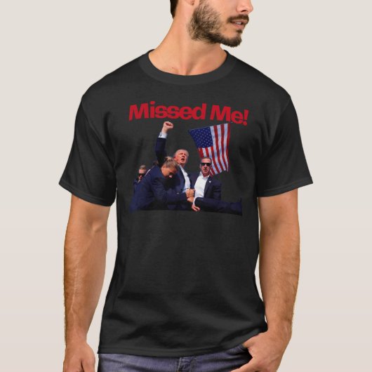 ドナルド・トランプ2024年恋しく思大統領 – 私 Tシャツ (正面)