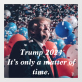 ドナルド・トランプ2024年選挙 ウィンドウサイン (シート)