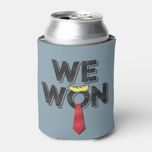 ドナルド・トランプ2024当選おめでとう 缶クーラー (缶正面)