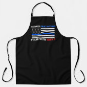 ドナルド・トランプ2024警官とスタンド エプロン (正面)