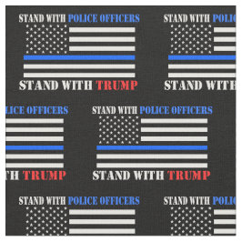 ドナルド・トランプ2024警官とスタンド ファブリック