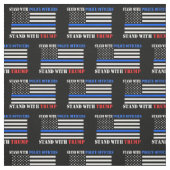 ドナルド・トランプ2024警官とスタンド ファブリック (見本)