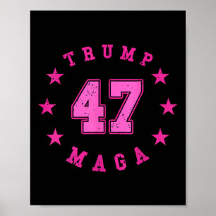 ドナルド・トランプ2024選挙45 47大統領 ポスター