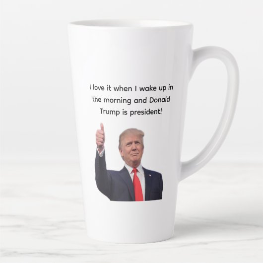 ドナルド・トランプ2024 カフェラテマグ (右)