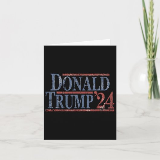 ドナルド・トランプ2024 カード (正面)