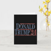 ドナルド・トランプ2024 カード (黄色い花)