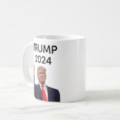 ドナルド・トランプ2024 コーヒーマグカップ (正面左)