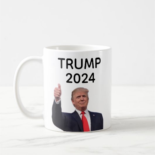 ドナルド・トランプ2024 コーヒーマグカップ (左)