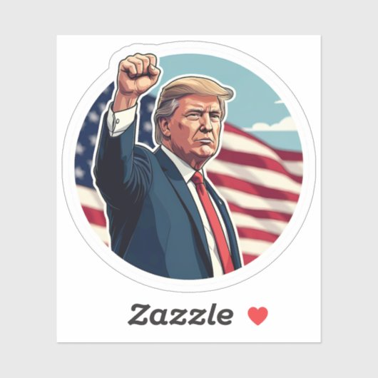 ドナルド・トランプ2024 シール (シート)