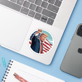 ドナルド・トランプ2024 シール (ノートパソコンとiPhone)