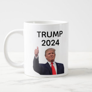 ドナルド・トランプ2024 ジャンボコーヒーマグカップ