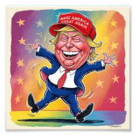 ドナルド・トランプ2024 フォトプリント